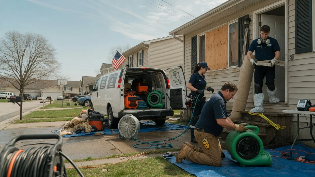 Water Damage Restoration in Flinton, PA near me